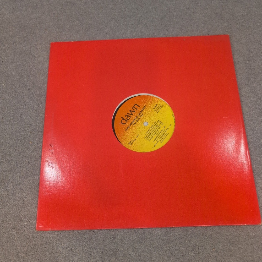 The Primitive Quartet The Only Fire Dawn Records D-3060 Gospel Vinyl LP Record - Picture 1 of 3